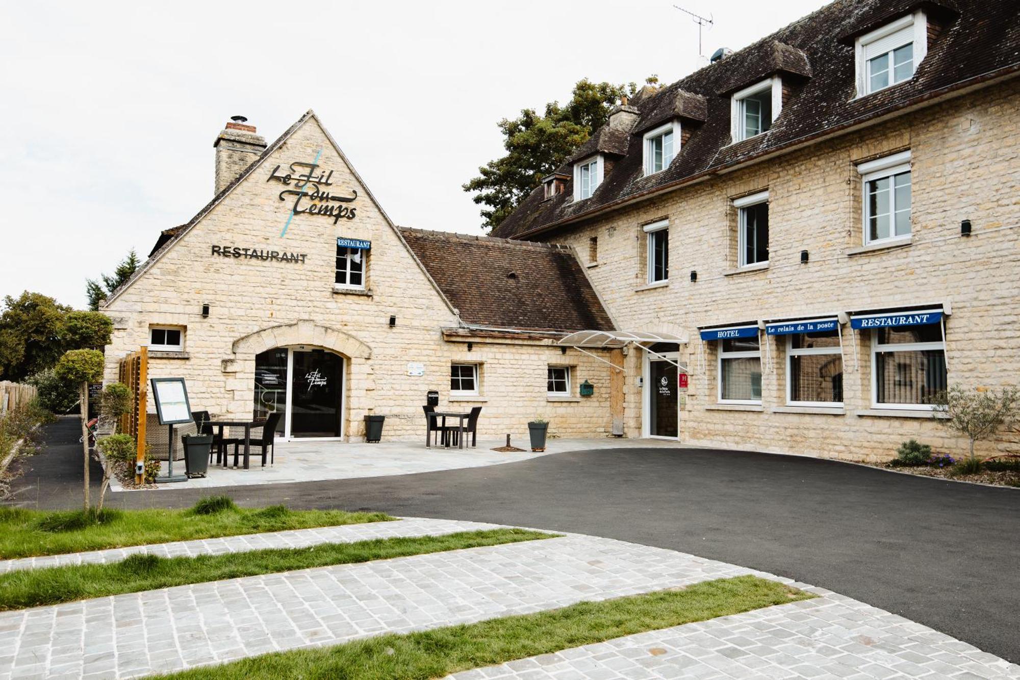 Logis Hotel Le Relais De La Poste Restaurant Le Fil Du Temps Thury-Harcourt-le-Hom Екстер'єр фото